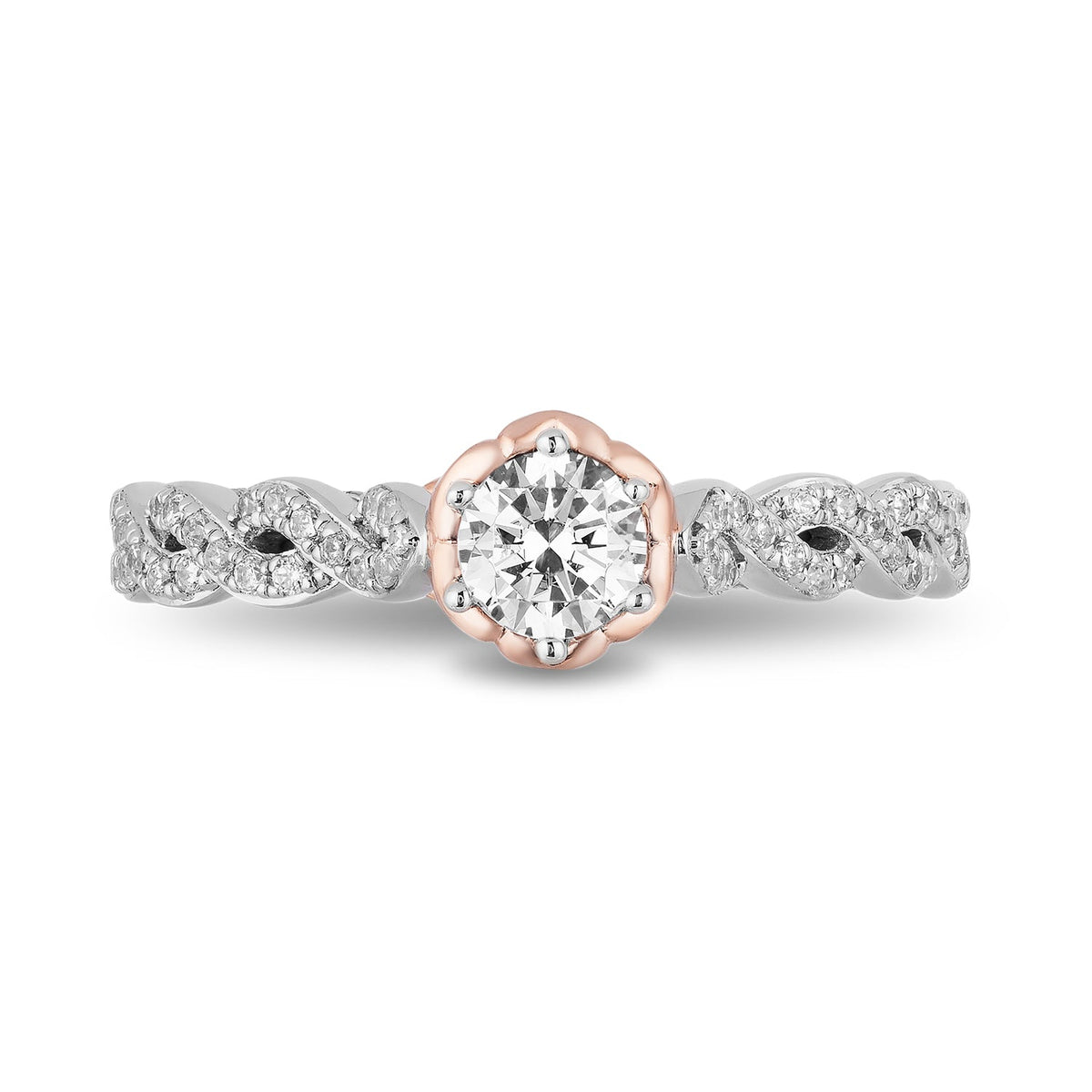 Belle engagement ring peoples top