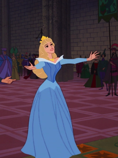 Princess aurora blue dress hotsell