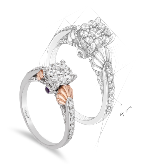 Mermaid 2025 engagement ring