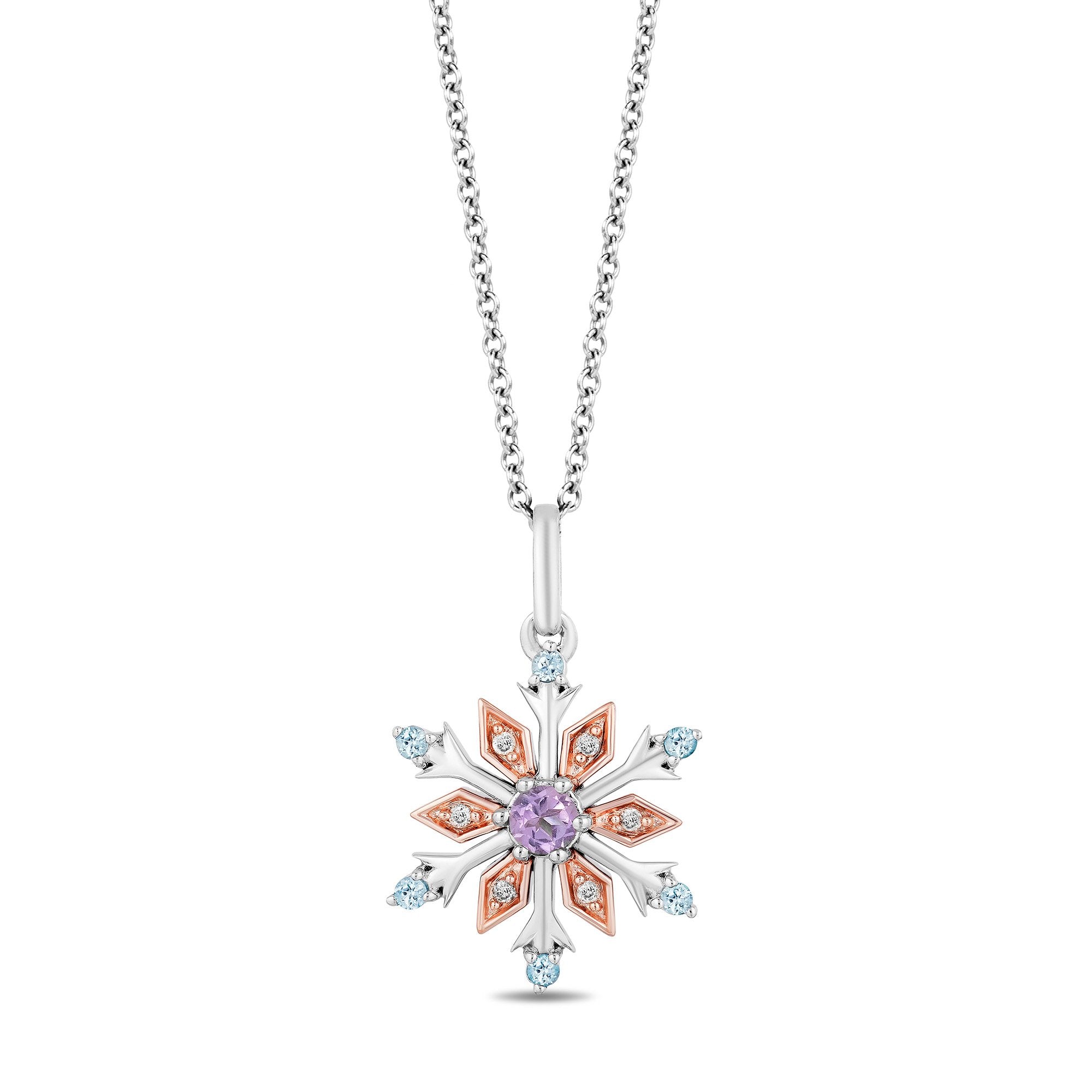 Enchanted Disney Fine Jewelry 14K Rose Gold over Sterling Silver 0.05 Enchanted Disney Fine Jewelry UK
