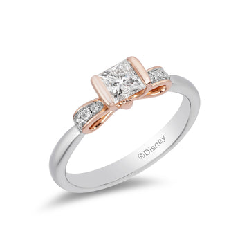 Snow white promise sales ring