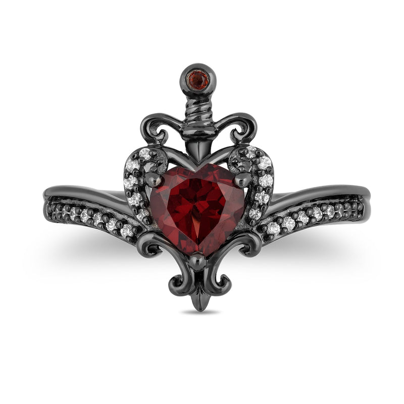 enchanted_disney-evil-queen_with_0_10_cttw_diamond_and_red_garnet_dagger_ring_0.10CTTW_4