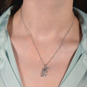 Disney Eeyore Inspired Diamond Engravable Necklace in Sterling Silver |  Disney Fine Jewelry – Disney Jewels