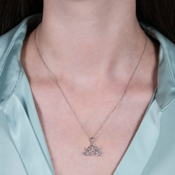 Diamond disney store necklace