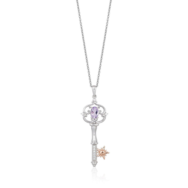 enchanted_disney-rapunzel_key_pendant_necklace_0.05CTTW_1