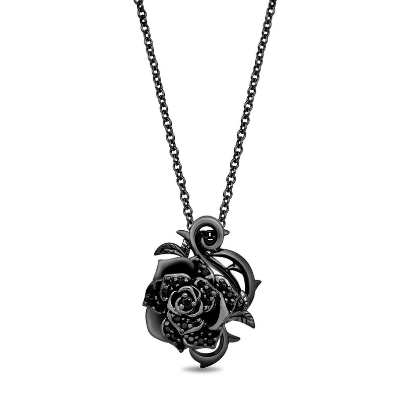 enchanted_disney-maleficent_rose_pendant_necklace_0.20CTTW_1