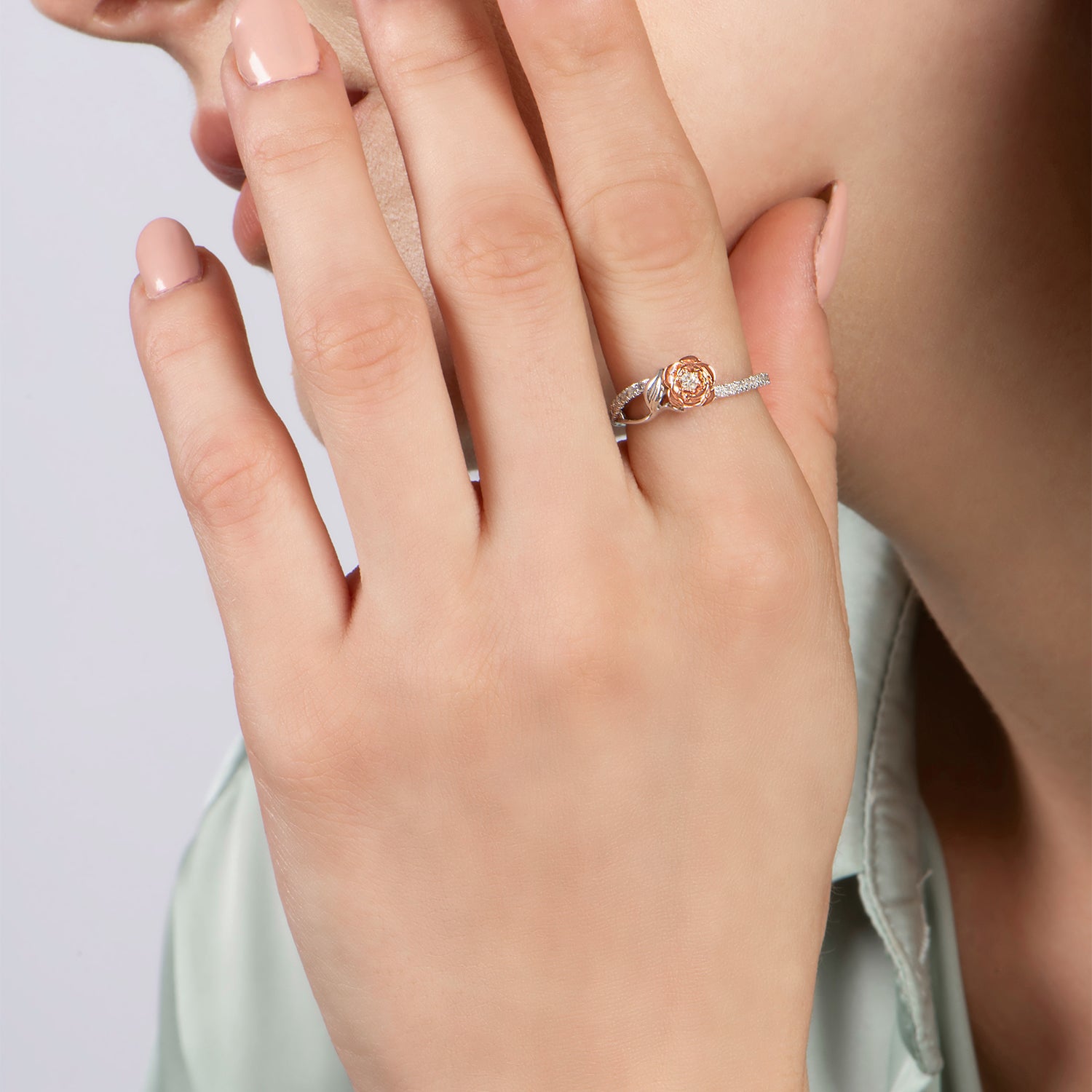 Snow queen 2025 dainty ring